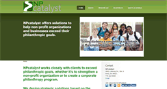 Desktop Screenshot of npcatalyst.com
